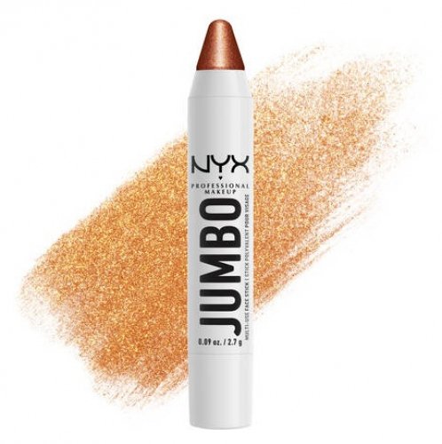 NYX Professional Makeup - JUMBO - MULTI-USE FACE STICK - Wielofunkcyjny rozświetlacz w sztyfcie - 2,7 g - JHS06 FLAN
