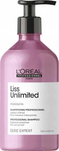 L'Oréal Professionnel - SERIE EXPERT - LISS UNLIMITED - PROFESSIONAL SHAMPOO - Shampoo for undisciplined hair - 500ml