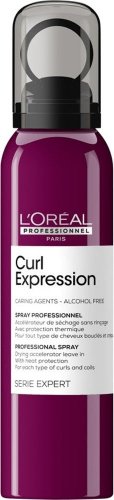 L'Oréal Professionnel - SERIE EXPERT - CURL EXPRESSION - PROFESSIONAL SPRAY - Spray accelerating hair drying - 90 g