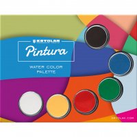 KRYOLAN - Pintura Water Color Palette - Palette of 6 face paints - Art. 86116 - 1 - 24 ml