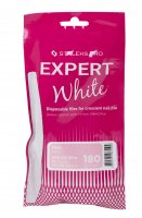 Staleks - Pro Expert - White Disposable Files - Disposable replaceable overlays for nail file 180 grit. - 30 pieces