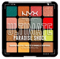 NYX Professional Makeup - ULTIMATE - SHADOW PALETTE - Paleta 16 cieni do powiek - 02 PARADISE SHOCK - 16 x 0,8 g
