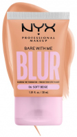 NYX Professional Makeup - BARE WITH ME - BLUR - Blurring Tint Foundation - Smoothing foundation - 30ml - 06 SOFT BEIGE - 06 SOFT BEIGE