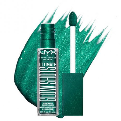 NYX Professional Makeup - ULTIMATE - GLOW SHOTS - Liquid Eyeshadow - Płynny cień do powiek - 7,5 ml  - 22 WATERMELON WEALTH