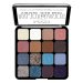 NYX Professional Makeup - ULTIMATE - SHADOW PALETTE - Palette of 16 eye shadows - 02 VINTAGE JEAN BABY - 16 x 0.8 g