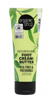 ORGANIC SHOP - Nourishing Foot Cream-Butter - Naturalny zmiękczający krem-masło do stóp - Barbados SPA - 75 ml