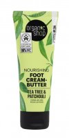ORGANIC SHOP - Nourishing Foot Cream-Butter - Naturalny zmiękczający krem-masło do stóp - Barbados SPA - 75 ml