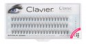 Clavier - Sztuczne rzęsy w kępkach - C-10 mm - C-10 mm