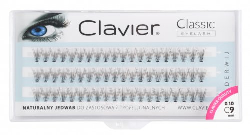 Clavier - False eyelashes in tufts - C-9 mm