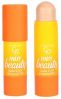 Golden Rose - Miss Beauty - Glow Stick - Highlighter - Rozświetlacz do twarzy w sztyfcie - Star Glow - 6 g