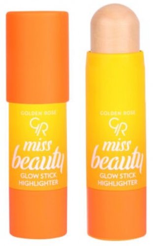 Golden Rose - Miss Beauty - Glow Stick - Highlighter - Face highlighter stick - Star Glow - 6 g