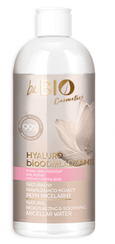 BeBio - Hyaluro Natural Moisturizing & Soothing Micellar Water - BioRejuvenation - Natural, moisturizing and soothing micellar water - 400 ml