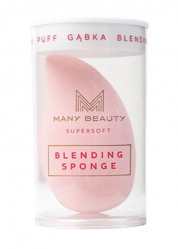 Many Beauty - Puff Sponge - Super miękka gąbka do makijażu - Mango 