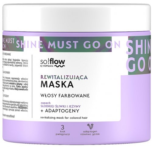 So!Flow - Revitalizing Mask For Colored Hair - 400 ml