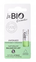 BeBio - Natural Lip Balm - Moisturizing and nourishing natural lip balm - Avocado - 5 g