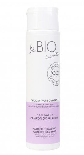 BeBio - Natural Shampoo for Colored Hair - Naturalny szampon do włosów farbowanych - 300 ml