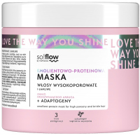 So!Flow - Emolient-Protein Mask - Emolientowo-proteinowa maska do włosów wysokoporowatych i łamliwych - 400 ml