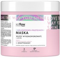 So!Flow - Emolient-Protein Mask - Emollient-protein mask for high porosity and brittle hair - 400 ml