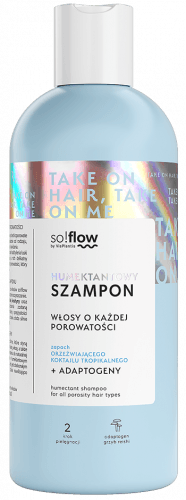 So!Flow - Humectant Shampoo - Humektantowy szampon do włosów o każdej porowatości - 400 ml