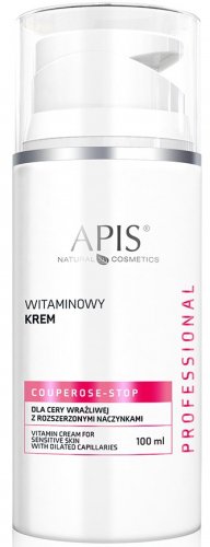 APIS - Professional - Couperose-Stop - Vitamin Cream for sensitive skin with dilated capillaries - 100 ml