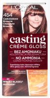 L'Oréal - Casting Créme Gloss - Pielęgnacyjna koloryzacja bez amoniaku - 454 Czekoladowe Brownie