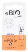 beBIO - Natural Lip Balm - Naturalny balsam do suchych ust - Mango - 5 g
