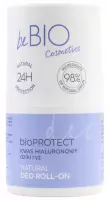 beBIO - BioProtect Natural Deo Roll-On - Hyaluronic acid + Wild Rice - 50 ml