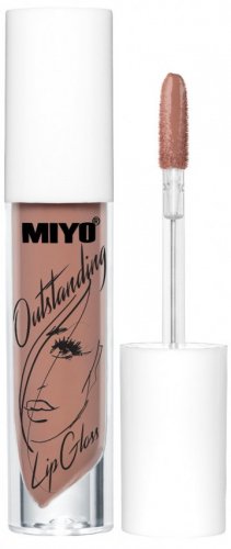 MIYO - OUTSTANDING - Lip Gloss - Kremowy błyszczyk do ust - 4 ml  - 31 BISCUIT