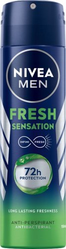 Nivea - Men - Fresh Sensation 72H Anti-perspirant - Antyperspirant w aerozolu dla mężczyzn - 150 ml