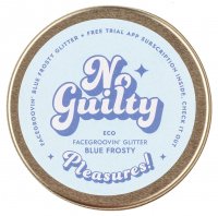 MINISTERSTWO DOBREGO MYDŁA - No Guilty Eco Facegroovin' Glitter - Biodegradowalny brokat do twarzy i ciała - 10 g - BLUE FROSTY