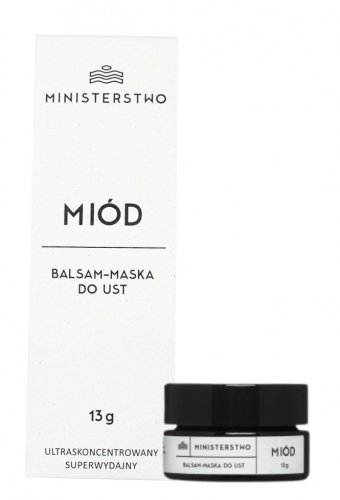 Ministerstwo Dobrego Mydła - Balsam-maska do ust - Miód - 13 g