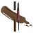 NYX Professional Makeup - ZERO to BROW Longwear Brow Gel - Długotrwały, wodoodporny żel do brwi - 2 ml - CHOCOLATE