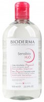BIODERMA - Sensibio H2O - Make-up Removing Micelle Solution - Płyn micelarny do skóry z wrażliwej - 500 ml