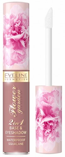 Eveline Cosmetics - Flower Garden - 2in1 Base & Eyeshadow - Waterproof shadow - liquid base - 6.5 ml