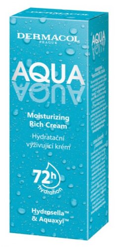 Dermacol - Aqua Moisturizing Rich Cream - Odżywczy krem nawilżający do twarzy - 50 ml