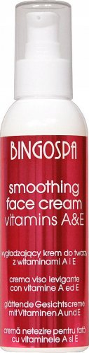 BINGOSPA - Smoothing Face Cream - Vitamins A&E - 135 g