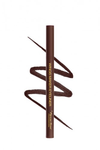 Pierre René - WINGS MAKER EYELINER - Pisak do oczu - BROWN