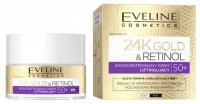 Eveline Cosmetics - 24K GOLD & RETINOL Cream - Concentrated lifting cream 50+ Day/Night - 50 ml