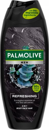 Palmolive - Men - Refreshing 3in1 - Shower Gel - Żel pod prysznic do ciała, twarzy, włosów dla mężczyzn - 500 ml