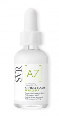 SVR - AZ Ampoule Flash Sebiaclear - Skoncentrowane serum korygujące niedoskonałości - 30 ml
