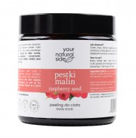 Your Natural Side - Body Scrub - 100 % naturalny peeling z pestkami malin - 100 ml
