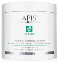 APIS - API-PODO - Cleansing Foot Scrub - Purifying foot scrub with Dead Sea salt and volcanic lava - 700 g