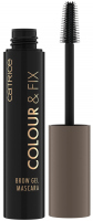 Catrice - Colour & Fix - Brow Gel Mascara - Kolorowy żel do brwi - 5 ml  - 030 DARK BROWN  - 030 DARK BROWN 
