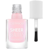Catrice - Sheer Beauties - Nail Polish - Lakier do paznokci - 10,5 ml  - 040 FLUFFY COTTON CANDY - 040 FLUFFY COTTON CANDY