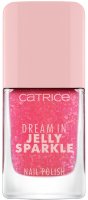 Catrice - Dream In Jelly Sparkle - Nail Polish - Lakier do paznokci z płatkami brokatu - 10,5 ml 