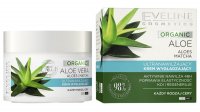 Eveline Cosmetics - Organic Aloe - Ultranawilżający krem wygładzający - Aloes i Matcha - Każdy rodzaj cery - 50 ml