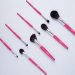 Ibra - BRUSH SET CANDY - A set of 8 makeup brushes in a sachet