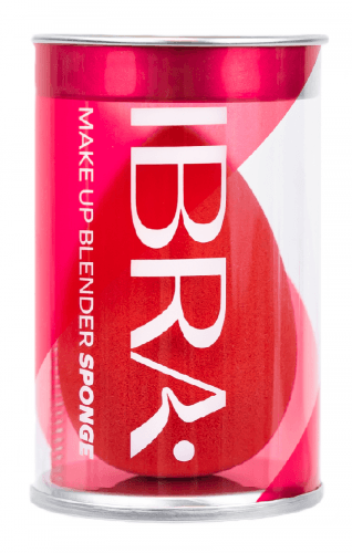 Ibra - MAKE UP BLENDER SPONGE - Gąbka do makijażu - Czerwona