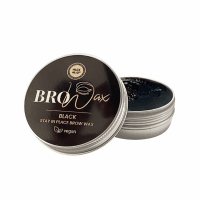 Mexmo - BroWax - Brow Wax - Mydełko do brwi z kolorem - Black - 30 ml