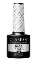 CLARESA - BASE POWER - Baza hybrydowa do paznokci UV/LED - 5 g